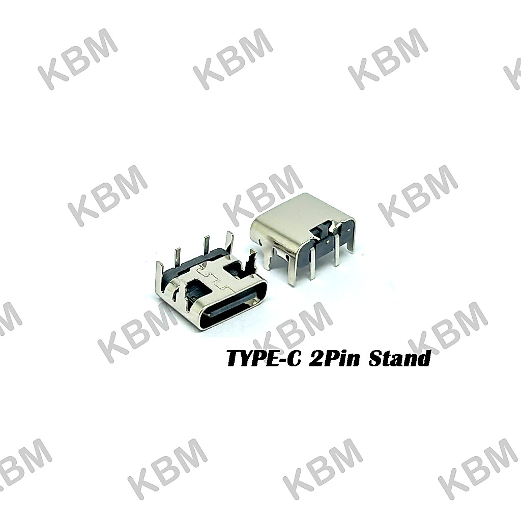 TYPE-C 2pin 4pin 6pin  Socket Board SMD ชาร์จพอร์ต USB TYPE-C ตัวเมีย 2ขา 4ขา 6ขา