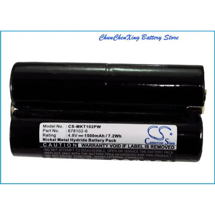 แบตเตอรี่คาเมรอนชิโน 1500มะห์ 678102-6 สําหรับ Makita 6041D 6041DW 6043D 6043DWK