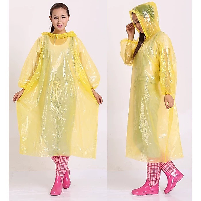 เสื้อกันฝน แบบหนา สำหรับผู้ใหญ่ ขนาด ฟรีไซส์ ปลีก-ส่ง
