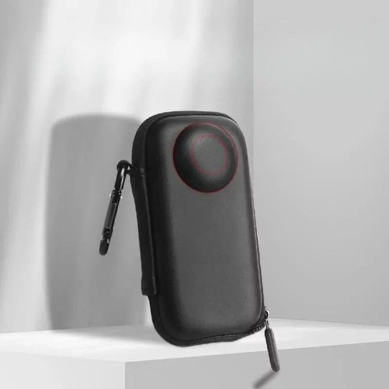 กระเป๋าเก็บกล้อง Insta360 X4 X5 แบบแข็ง กันกระแทก พกพา ซิปเรียบ ป้องกันเลนส์ กล่องอุปกรณ์เสริม thumbnail 9