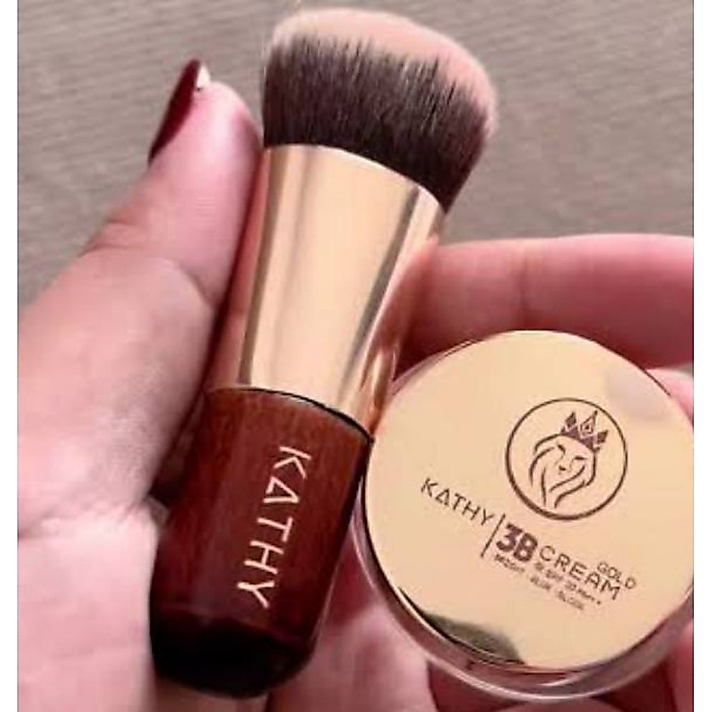 แป้งทิ้นซิ้อ1แถม1แป้งแถมแปรงของแท้100% KATHY แป้งทิ้นท์หน้าเด้ง สูตรโกลด์ 5 กรัมพร้อมส่ง