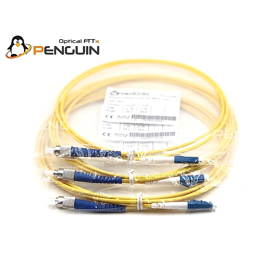 FC/UPC to LC/UPC (SX, 3.0 mm) - LSZH