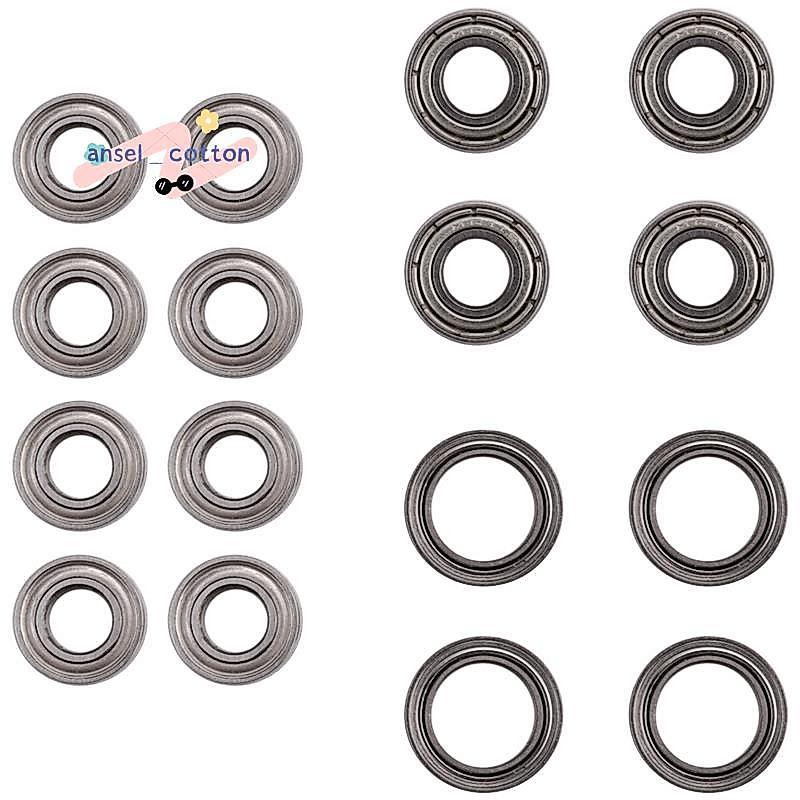 16 ชิ้นลูกปืนชุดสําหรับ TT02 TT-02 TT02D TT-02D 1/10 RC รถอะไหล่อัพเกรดอุปกรณ์เสริม