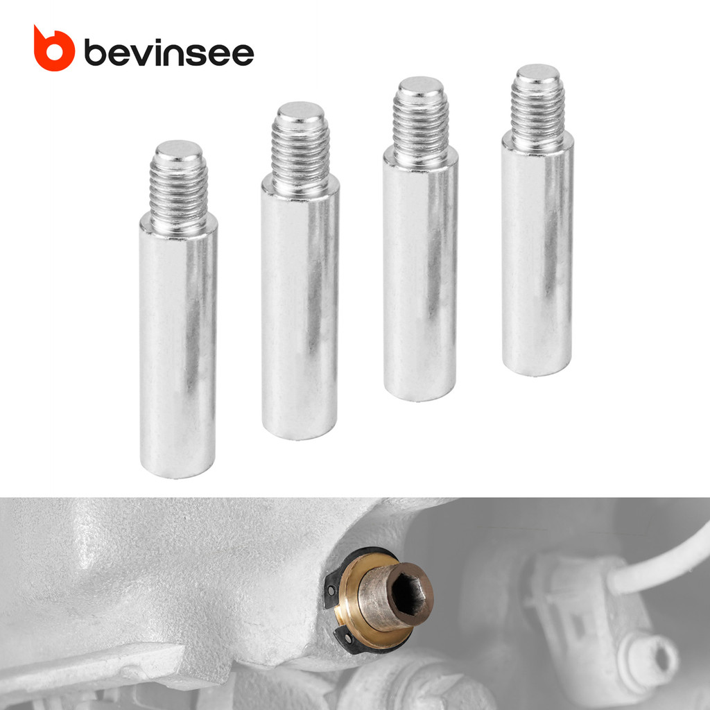 BEVINSEE เหล็ก Caliper ท่องเที่ยว Slider Pins สําหรับ BMW E82 E88 E30 E36 E46 E90 E92 E28 E34 E39 E2