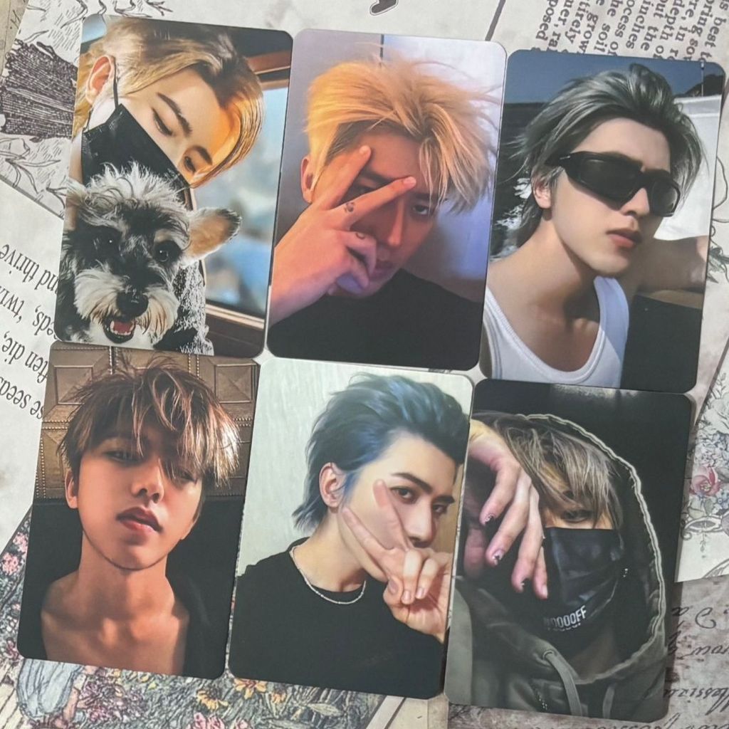 การ์ดอัลบั้ม Cai Xukun ขายร้อนสําหรับรูปถ่าย