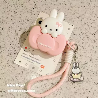 เคสการ์ตูน 3D สําหรับ AirPods3/Pro/Pro2/Pro3 ฝาครอบป้องกันป้องกันการตกพร้อมพวงกุญแจ