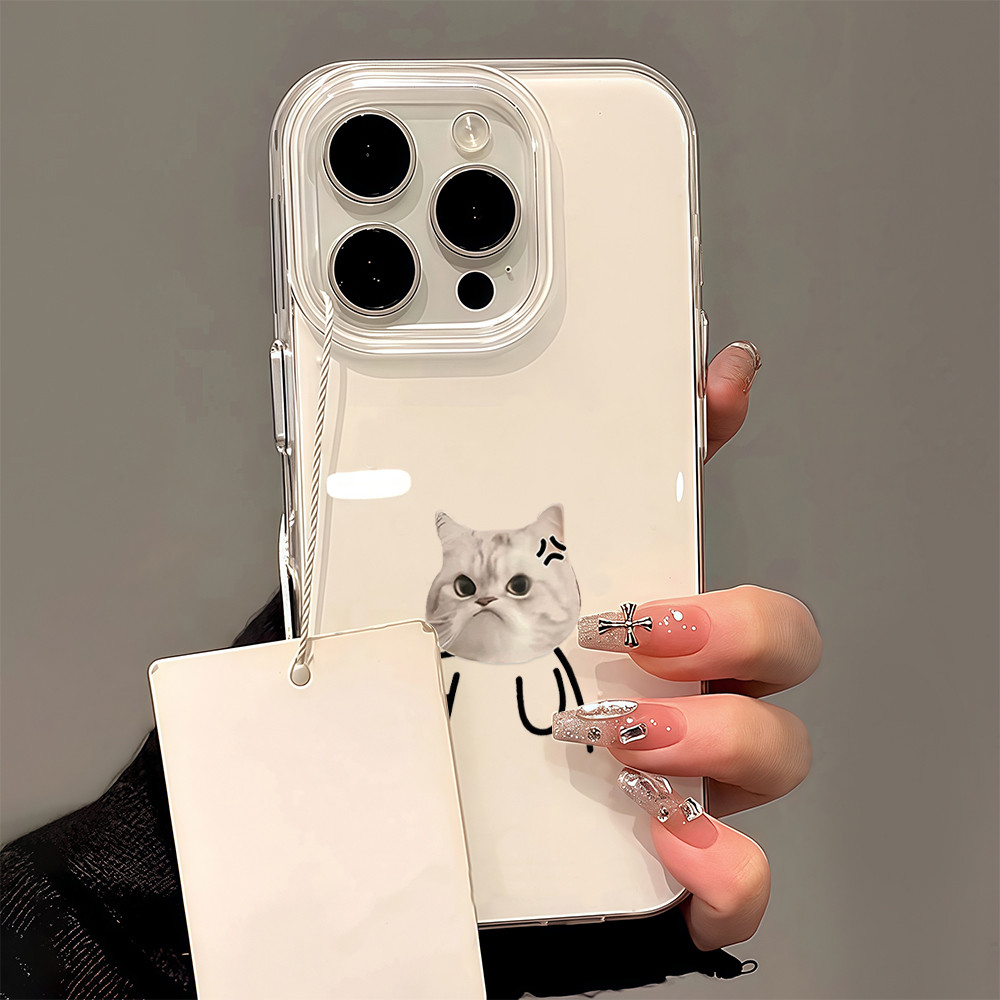 จัดส่งภายในประเทศ เคสโทรศัพท์สีครีม IMD ลายการ์ตูนอนิเมะสุดน่ารักและมีสไตล์ For Galaxy A35 A55 5G A0