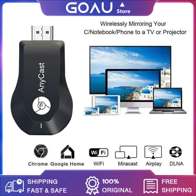 Anycast M18 Plus 2024 HDMI WiFi Display รุ่นใหม่ล่าสุด ของแท้100% นำภาพมือถือขึ้นจอผ่าน Android Mirr