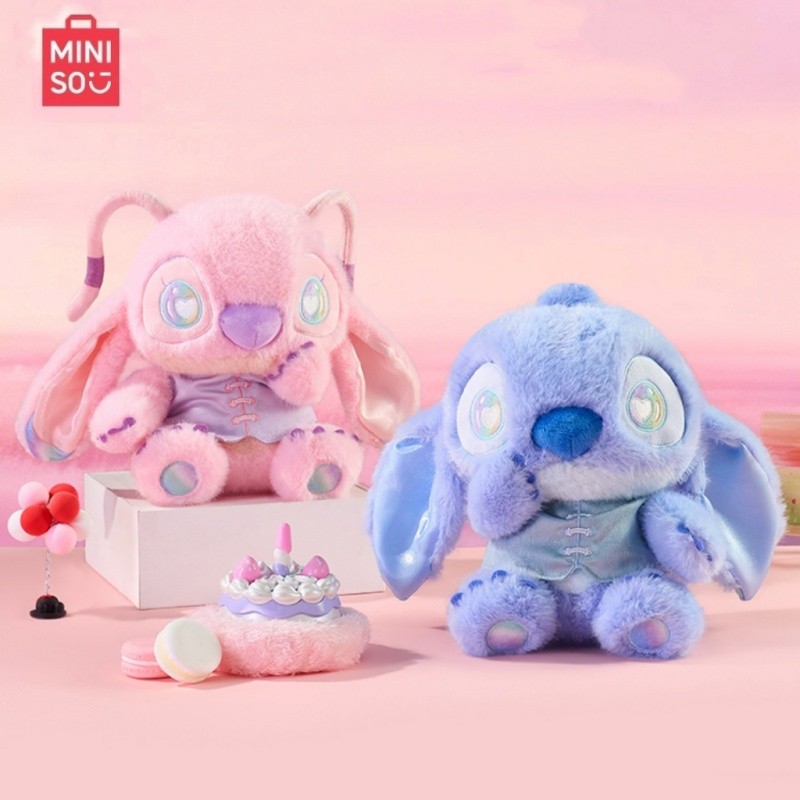 [ของแท้] Disney Stitch Fantasy Cross-Dressing Plushie ตุ๊กตาของเล่นของขวัญแฟนเด็กของขวัญ