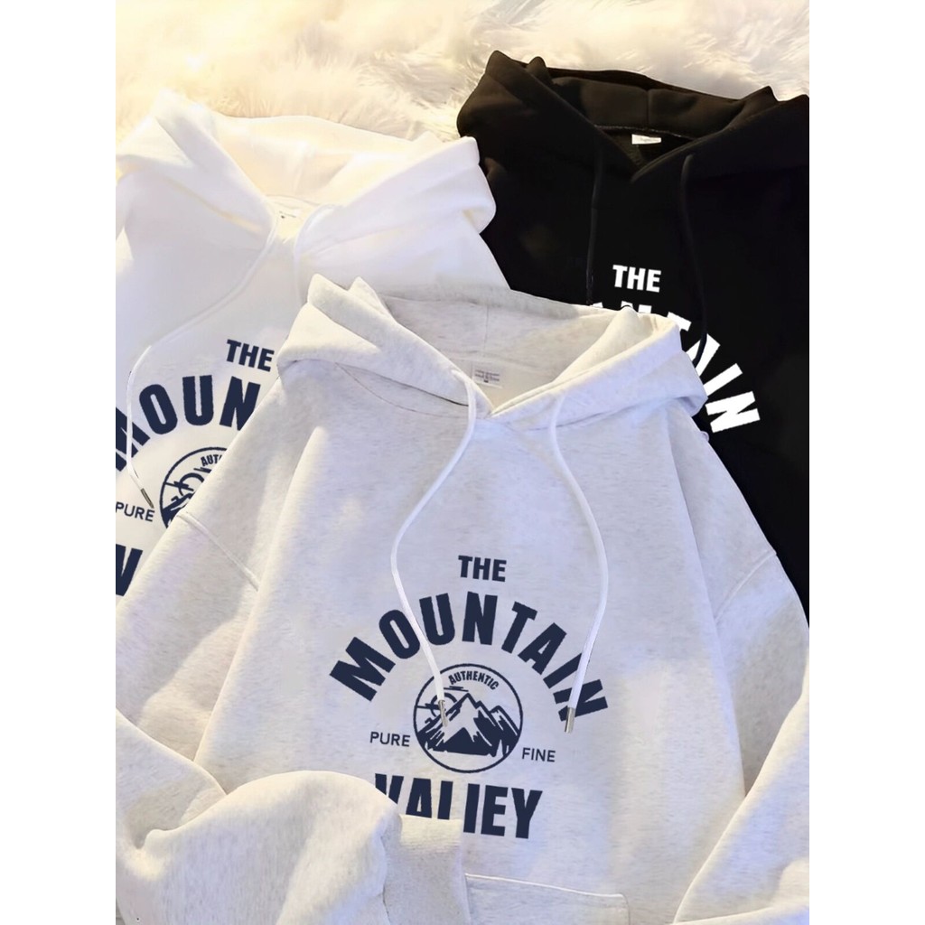 Unisex American Style Hoodie Pure Cotton 100% Heavyweight Early Autumn Winter New Loose Couple Outfi