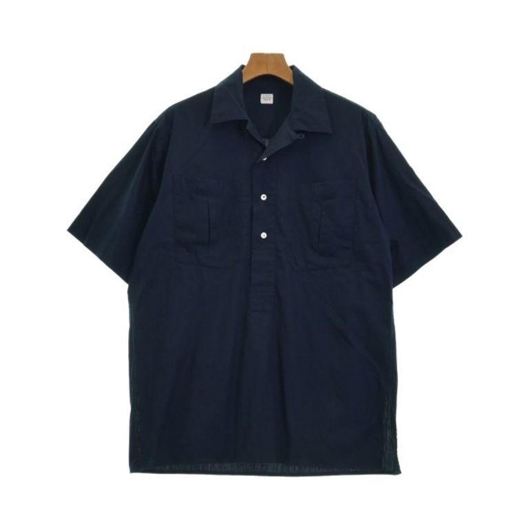 E.TAUTZ Shirt navy Direct from Japan Secondhand