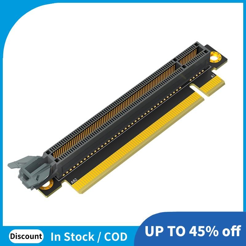 PCI-E 16X 3.0 90 องศาย้อนกลับชายหญิง Riser การ์ด PCIE Riser การ์ดเพิ่มบนการ์ดสําหรับ 1U Server (ติดต