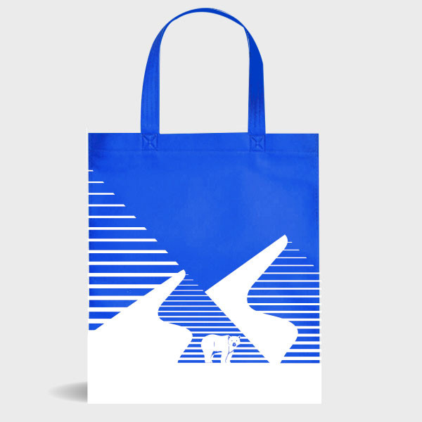 Se-ed (ซีเอ็ด) : PLB-กระเป๋าสปันบอนด์ Polar Bear/BL-33Wx40Hx10B cm.