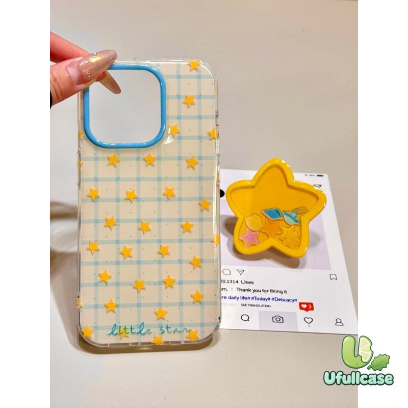 สำหรับ IPhone 16 13 11 15 12 14 Pro Max XR XS X Max 14 16 15 Plus การ์ตูนหมากรุกดาวส่องแสงยืนใหม่ IMD ปก TPU อ่อน