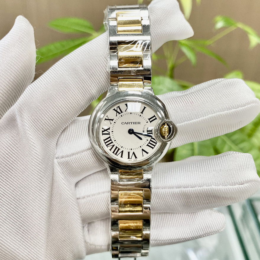 Cartier Cartier Cartier Quartz Watch 28.6mm Ladies Blue Balloon Watch Series