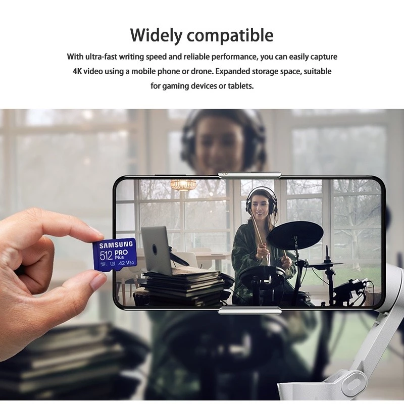 การ์ด Micro SD 2TB 1TB 512GB 256GB 128GB 64GB Class 10 การ์ดหน่วยความจําความเร็วสูง 32GB ขายส่ง U3 การ์ดสมาร์ทโฟนกล้องแท็บเล็ต gopro thumbnail 9