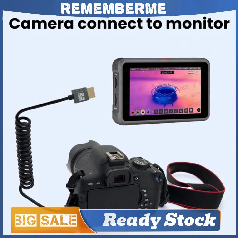 8K Ultra HD Extension Converter 8K @ 60Hz 4K @ 120Hz HDMI-เข้ากันได้กับสาย Mini/Micro HD สําหรับกล้อ