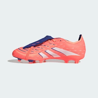 adidas ฟุตบอล รองเท้าฟุตบอลพร้อมลิ้นพับได้ Predator League Firm/Multi-Ground Unisex สีส้ม JI1112