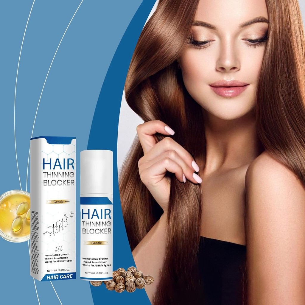 Genthair DHT for Men, Genthair Hair Growth Roller, Genthair DHT Roll On for Men, Hair Growth Serum (