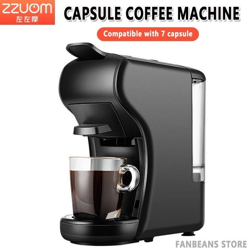 ZZUOMCapsule Coffee Machine Home Office Hotel อัตโนมัติ Nestle Espresso Capsule Machine มัลติฟังก์ชั