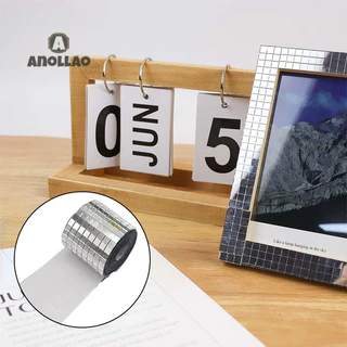 สติกเกอร์กระจกโมเสค อะคริลิค ทรงสี่เหลี่ยม มีกาวในตัว DIY สําหรับติดตกแต่งผนังบ้าน