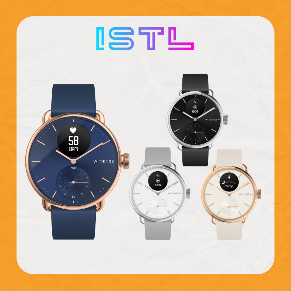 【Shopee Shipment】- Withings ScanWatch 2 38mm /42MM Health Tracker Smart Watch