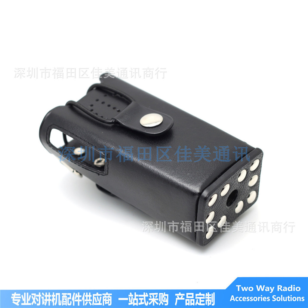 Walkie-Talkie Talkie เคสหนังเหมาะสําหรับ MOTOROLA GP3188 GP3688 CP040 CP200 เคสป้องกัน