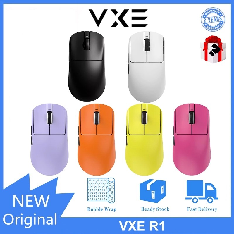 VXE แมลงปอ R1 PAW3395 เมาส์