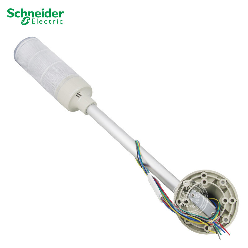 Schneider ไฟเตือนหลายชั้น LED สามสี พับได้ พร้อม Buzzer XVGB3SM เหมาะสำหรับ 24V