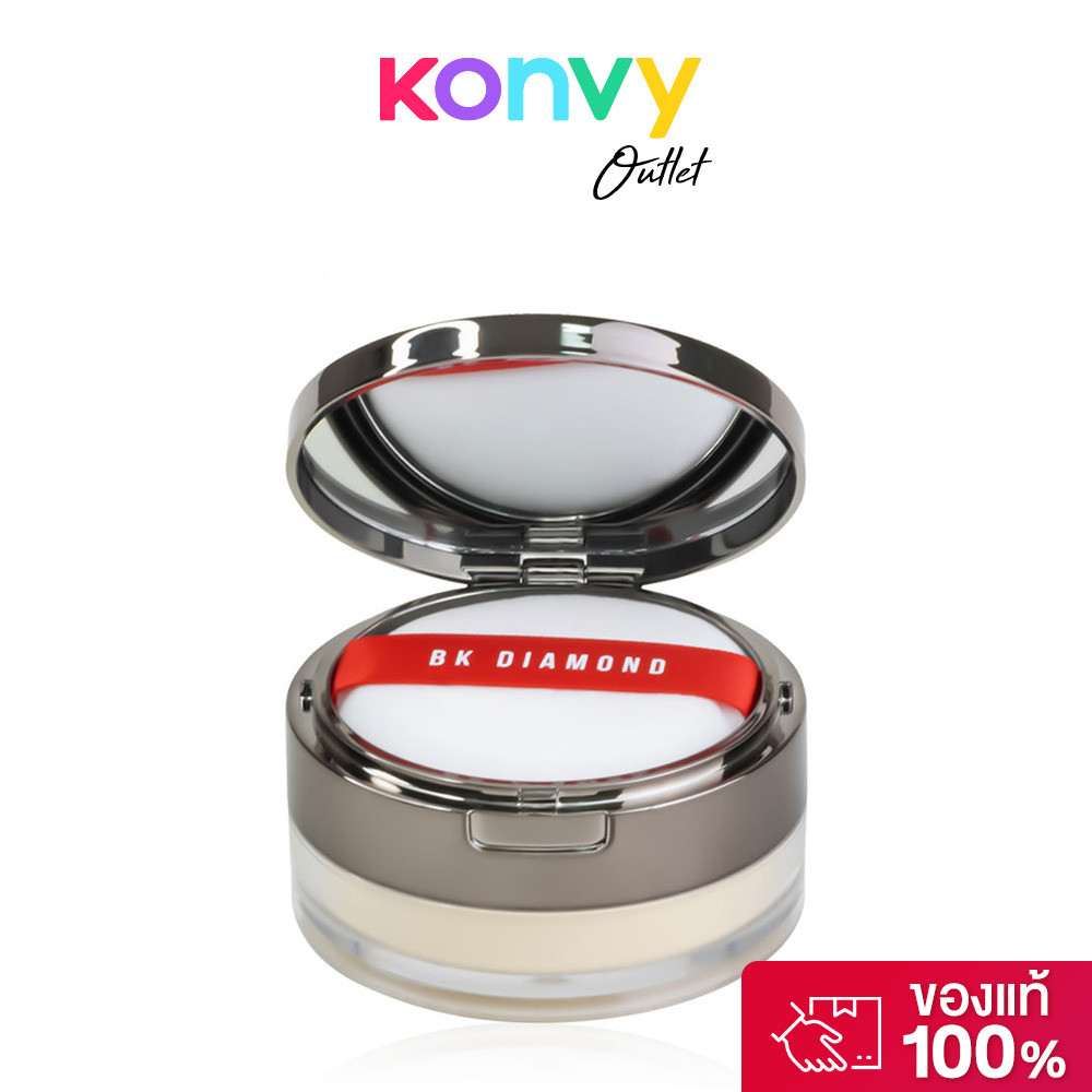 BK Acne Loose Powder 3D Diamond 12g แป้งฝุ่นสำหรับคนเป็นสิวและผิวแพ้ง่าย.