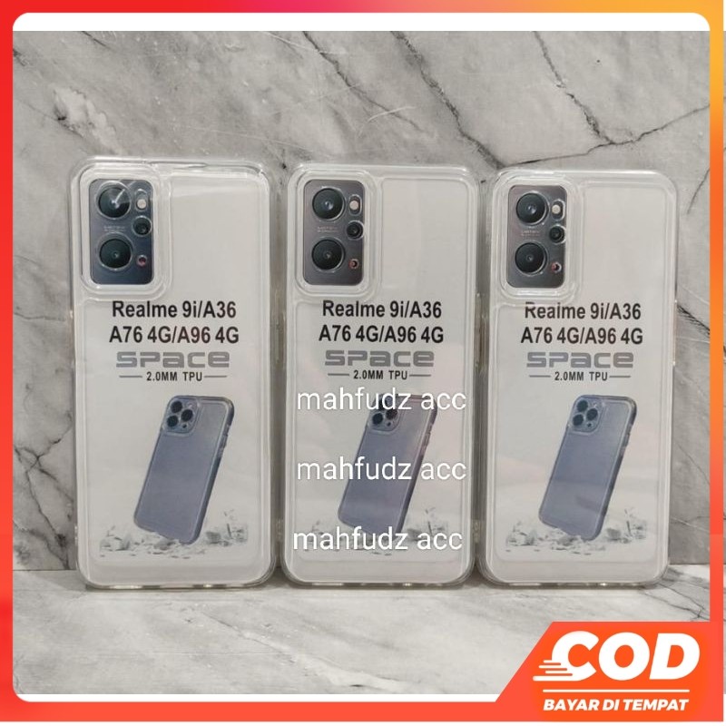 SLICON/CLEAR CASE OPPO A36/A76/A96 4G CAMERA PROTECTOR CASE - NA