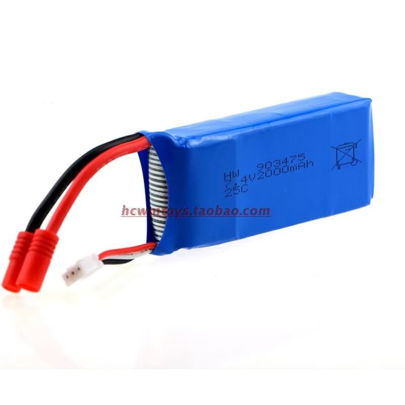 SYMA Sima X8HG/X8HC/X8HW Quadcopter อุปกรณ์เสริมแบตเตอรี่แบตเตอรี่ลิเธียม 7.4V 2,000 mAh