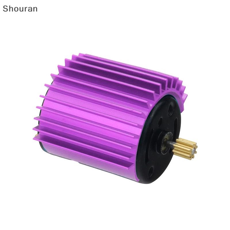 (niangben888) มอเตอร์ความร้อนสําหรับ 370 380 ไม่มีแปรงแปรงไฟฟ้า 1/12 1/16 1/18HPI Wltoys Himoto WPL 