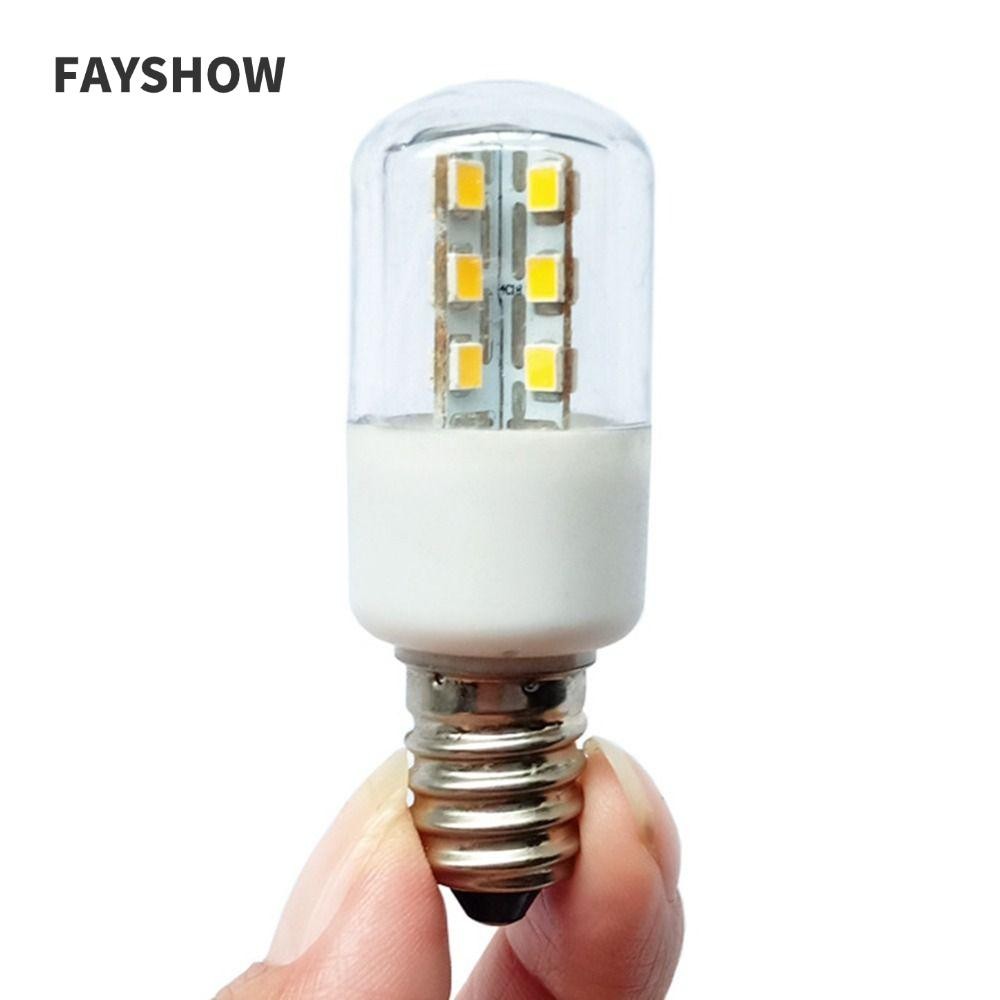 FAYSHOWTH ตู้เย็น E12 E14 Connector 110V 220V T22 2.5W Bright LED โคมไฟ