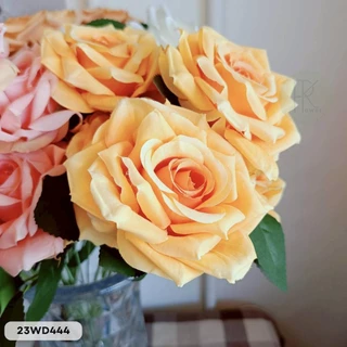 กุหลาบโลลิต้า 7 ดอก หน้าดอก 10 cm. สูง 43 cm.