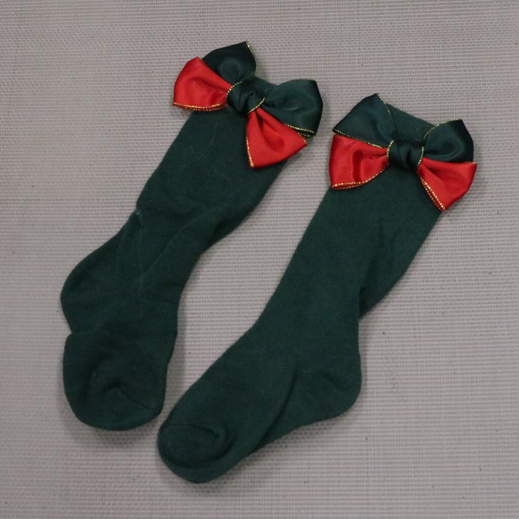 ถุงเท้าทางรก แบบยาว คริสต์มาส 1-2Y RB230904-14(M)