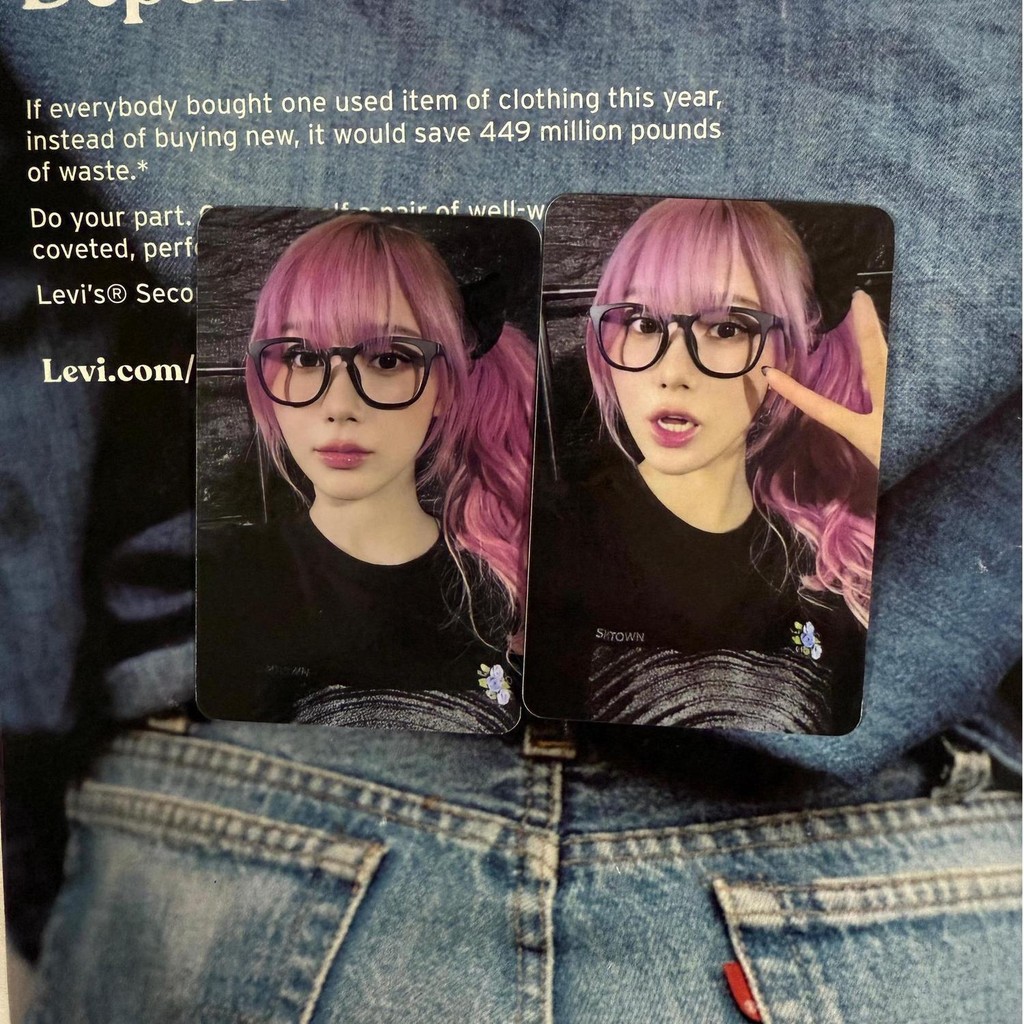 ตั๋วนิทรรศการ aespa Photocard Fanfa giselle Photocard