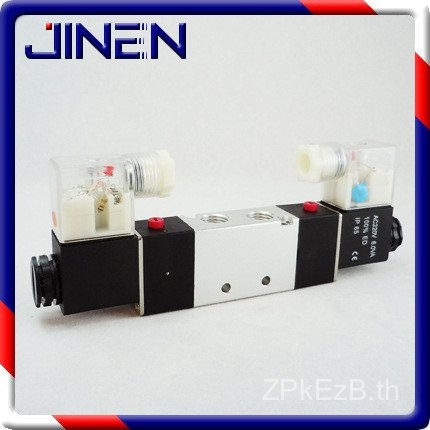 โซลินอยด์วาล์ว 4V220-068 คุณภาพ Retention Direct Supply ผู้ผลิต 1 ปี PT1 220V นิวเมติก AC/