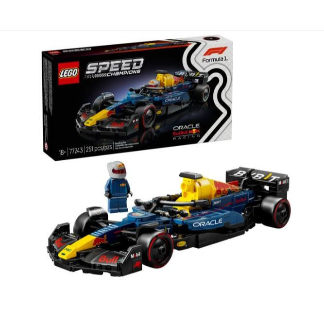 Recommended#Brick Cabinet Brand New LEGO 77243 Speed-Oracle Red Bull Racing RB20 F1ws08