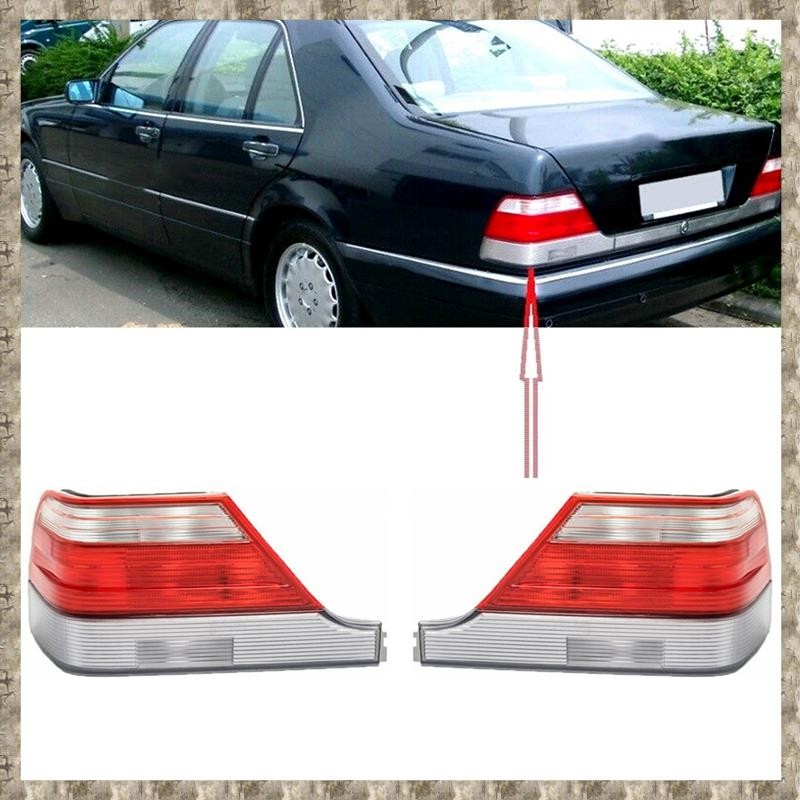 [uhktyltui123.th] ไฟท้ายรถขวาอุปกรณ์เสริมโคมไฟด้านนอกเหมาะสําหรับ - S-Class W140 1996-1998 A14082072