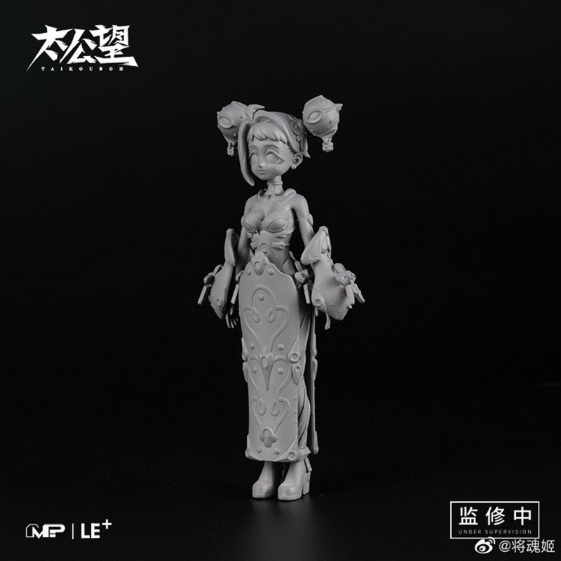 Jiang Ji Tai Gong Wang Mechanical ปลาคาร์พขิง Tai Ginger เครื่องฟันสาว Joint สามารถทําด้วยตัวเองประก