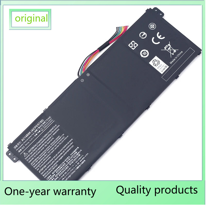 แบตเตอรี่ AC14B8K สำหรับแล็ปท็อปใหม่ SF314-52 SF314-54 SP515-51G สำหรับ Acer Spin AN515-42 Swift S1-