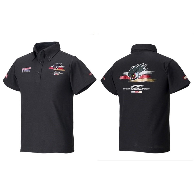 เสื้อโปโล Mugen Team สําหรับผู้ชายและผู้หญิง