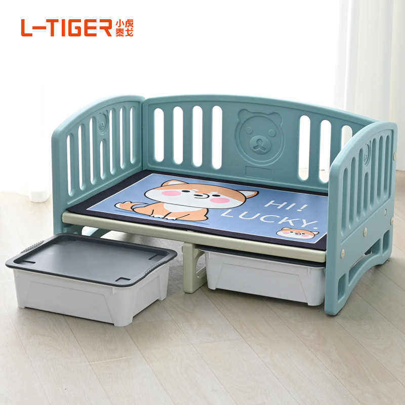 Kennel Four Seasons Universal Dog Bed Small Dog Pet Bed Dog Bed Outdoor Puppy Teddy Luxury Sofa Bed