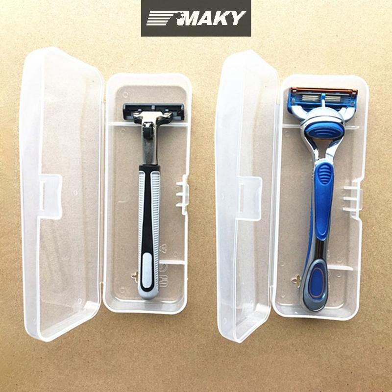 Llph กล่องเก็บมีดโกนหนวด แบบพกพา สําหรับผู้ชาย LLP