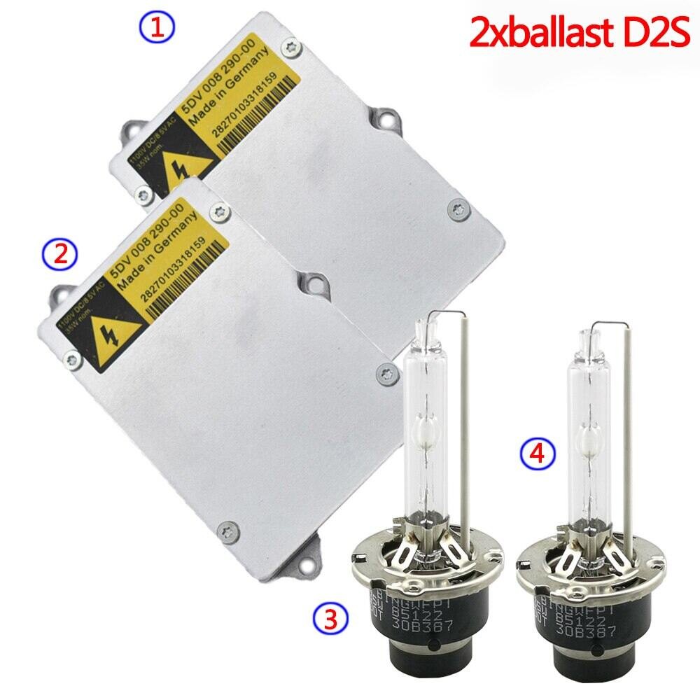 โฟกัส A6 Audi สําหรับ W164 W211 Mercedes E60 MW B สําหรับ Xenon D2R D2S 5DV00829000 HID Ballast 00 2