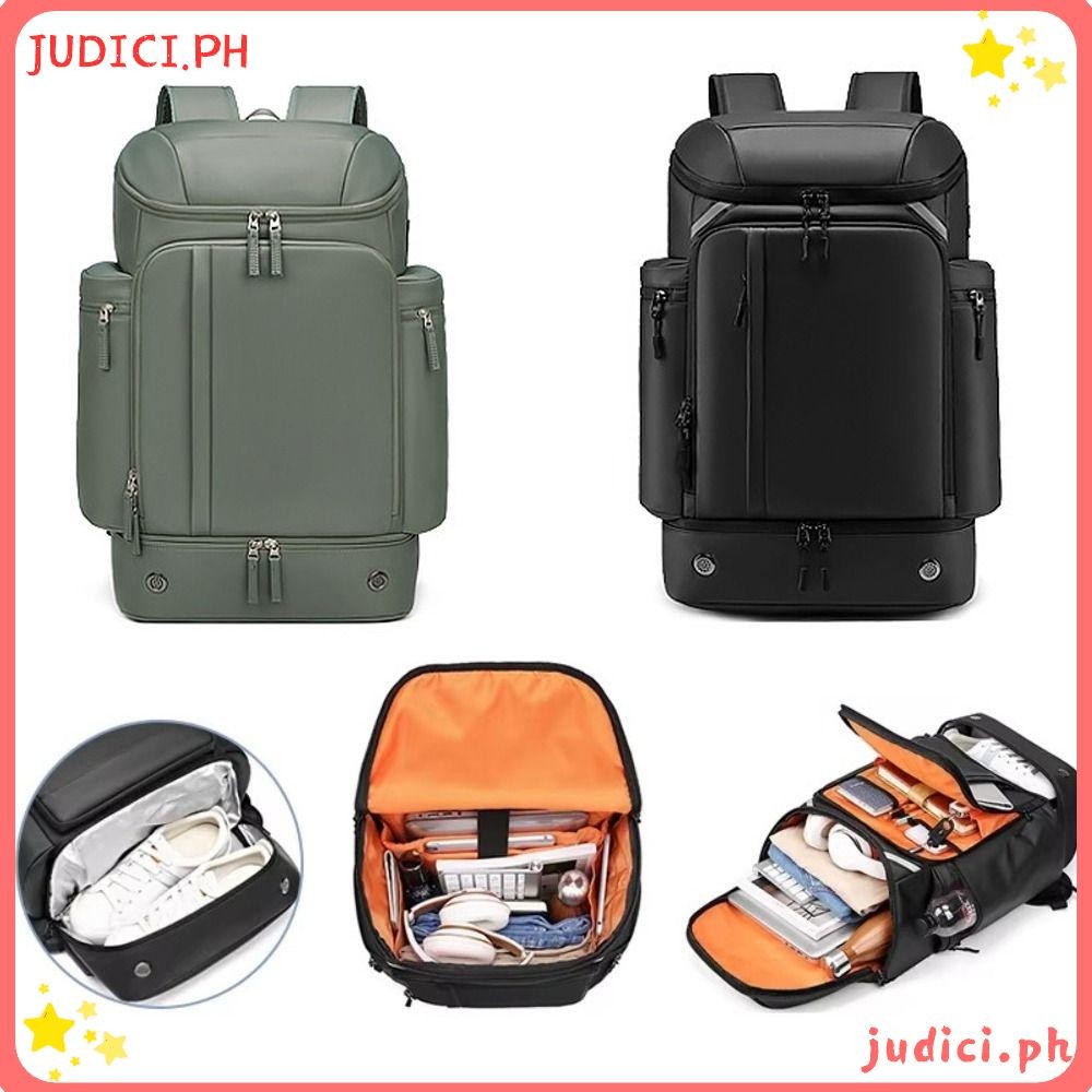 JUDICI Trekking Backpack, 45L Waterproof Travel Backpack, USB Charging with Shoe Bag Large Capacity 