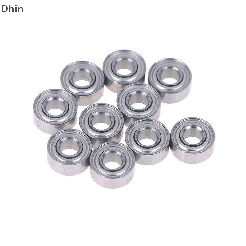 [Dhin] 10pcs 683ZZ 3*7*3 มม.แบริ่งขนาดเล็ก Chrome Steel 683 ZZ 2Z 683Z ภายใน Bore 3 มม.ขนาดเล็ก Deep