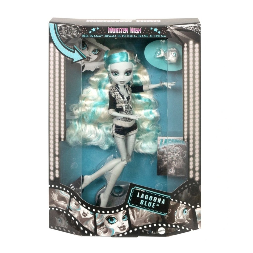 Monster High Reel Drama Lagoona Blue Doll - BNIB
