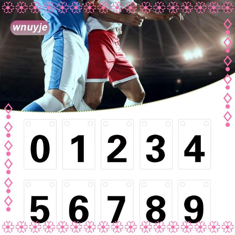 0-9 Score Keeper Scorekeeper Score Flipper สําหรับบาสเกตบอลฟุตบอลแบดมินตัน